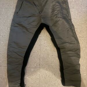 Hudson Jeans Olive and Black Joggers